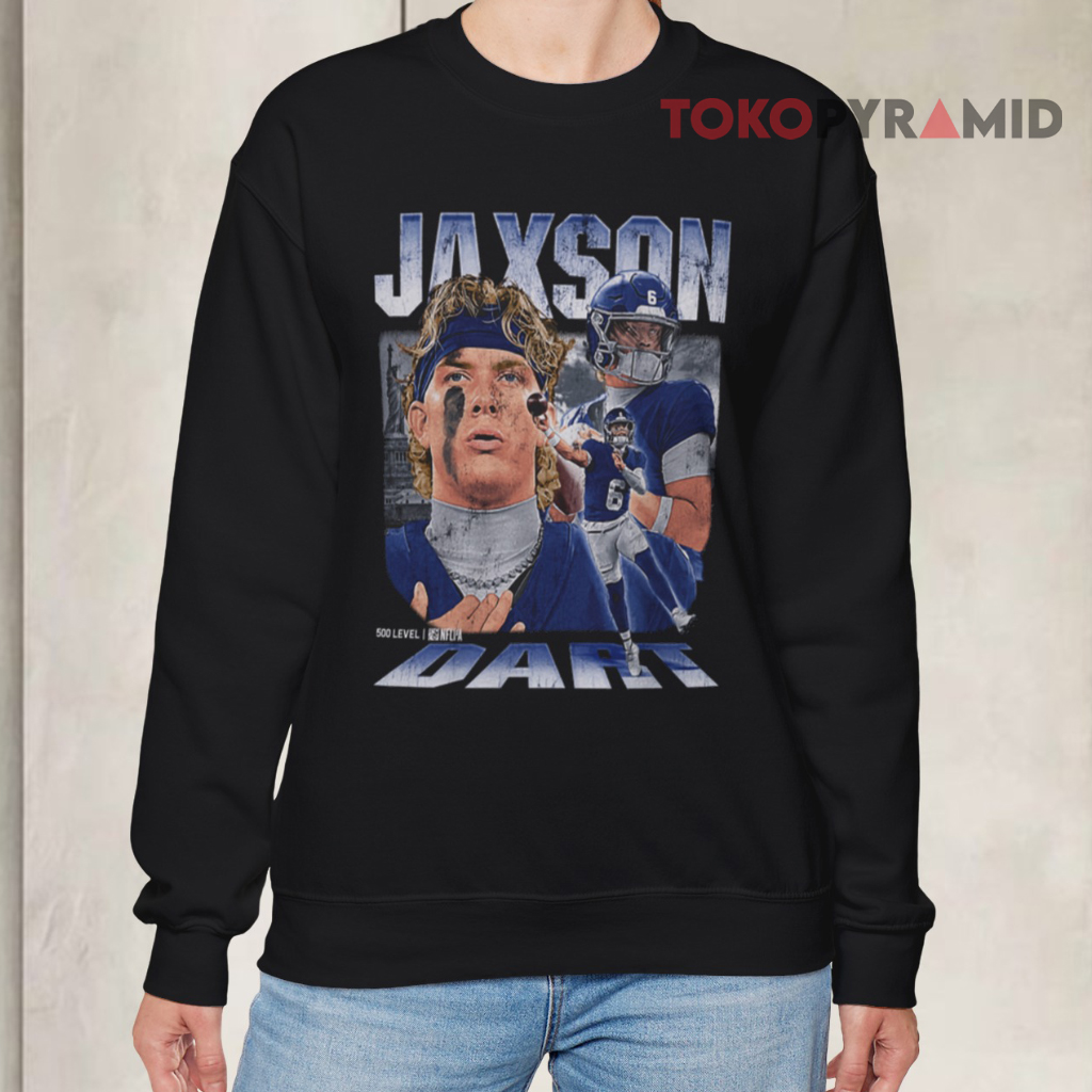 Jaxson Dart New York Giants Vintage Sweatshirt Jaxson Dart New York Giants Vintage Sweatshirt