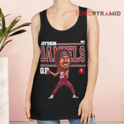 Jayden Daniels QB Washington Cartoon Shirt 2 Jayden Daniels Qb Washington Cartoon Tank Top