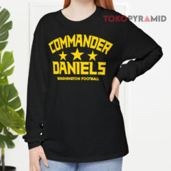 Jayden Daniels Washington Commanders Commander Daniels Game Day Shirt 4 Jayden Daniels Washington Commanders Commander Daniels Game Day Long sleeved