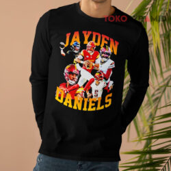 Jayden Daniels Washington Commanders Shirt 4 Jayden Daniels Washington Commanders Long sleeved