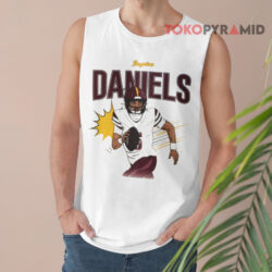 Jayden Daniels Washington Commanders Player Comic Shirt 2 Jayden Daniels Washington Commanders Player Comic Tank Top