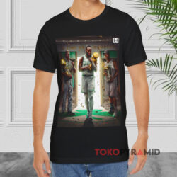 Jaylen Brown Al Horford And Bill Walton Boston Celtics Champions Club Black T shirt