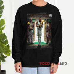 Jaylen Brown Al Horford And Bill Walton Boston Celtics Champions Club Shirt 4 Jaylen Brown Al Horford And Bill Walton Boston Celtics Champions Club Long sleeved