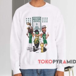 Jayson Tatum Jaylen Brown Boston Celtics 2024 World Champions Shirt 3 Jayson Tatum Jaylen Brown Boston Celtics 2024 World Champions Shirt White Sweatshirt