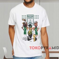 Jayson Tatum Jaylen Brown Boston Celtics 2024 World Champions Shirt White T shirt