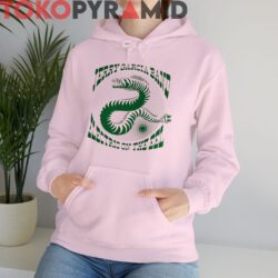 Jerry Garcia Band Electric On The Eel Pink Hoodie