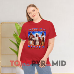 Jesus Has Rizzen Shirt 3 Jesus Has Rizzen Red T shirt