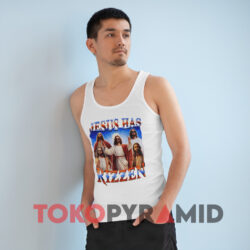 Jesus Has Rizzen Shirt 2 Jesus Has Rizzen White Tank Top