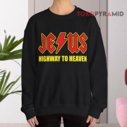 Jesus Highway To Heaven Essential Black Sweatshirt