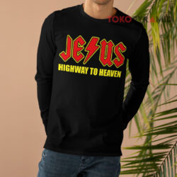 Jesus Highway To Heaven Sweatshirt 3 Jesus Highway To Heaven Essential Long sleeved