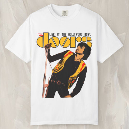 Jim Morrison The Doors Live At The Hollywood Bowl T shirt Jim Morrison The Doors Live At The Hollywood Bowl T shirt