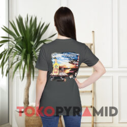Jimmy Buffett a Salty Piece of Land Tour 2005 Double Sided Shirt 5 Jimmy Buffett A Salty Piece Of Land Tour 2005 Double Sided Dark Grey T shirt Back