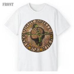 Jimmy Buffett Beach House On The Moon Double Sided T-shirt 6 Jimmy Buffett Beach House On The Moon Double Sided T shirt Front