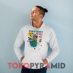 Jimmy Buffett Fruitcakes On Tour White Hoodie