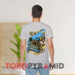 Jimmy Buffett Margaritaville 20th Anniversary Double Sided T-shirt 3 Jimmy Buffett Margaritaville 20th Anniversary Double Sided Grey T shirt Back