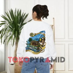 Jimmy Buffett Margaritaville 20th Anniversary Double Sided T-shirt 5 Jimmy Buffett Margaritaville 20th Anniversary Double Sided White Sweatshirt Back