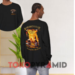 Jimmy Buffett Margaritaville Retirement Plan Double Sided T-shirt 4 Jimmy Buffett Margaritaville Retirement Plan Double Sided Black Long sleeved