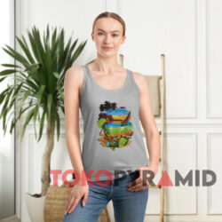 Jimmy Buffett On The Edge Of Paradise Las Vegas T-shirt 3 Jimmy Buffett On The Edge Of Paradise Las Vegas Grey Tank Top