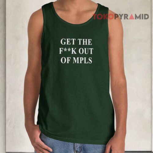 Jimmy Kimmel Get The Fuck Out Of Mpls Tank Top