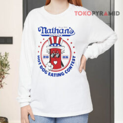 Joey Chestnut Nathan Hot Dog Eating Contest 2025 Long sleeved