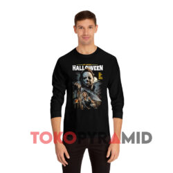 John Carpenter Michael Myers Halloween T-shirt 4 John Carpenter Michael Myers Halloween Black Long sleeved