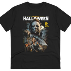 John Carpenter Michael Myers Halloween T-shirt 5 John Carpenter Michael Myers Halloween T shirt