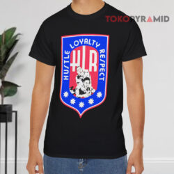 John Cena Hlr Hustle Loyalty Respect Black T shirt