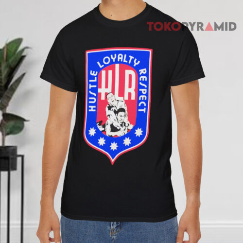 John Cena Hlr Hustle Loyalty Respect Black T shirt