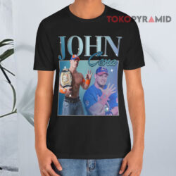 John Cena Wwe 90s Vintage Black T shirt