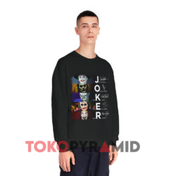 Joker All Version Signature Shirt 3 Joker All Version Signature Black Sweatshirt