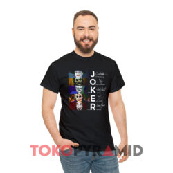 Joker All Version Signature Black T shirt