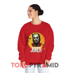 Joker Happy Halloween Shirt 2 Joker Happy Halloween Red Sweatshirt
