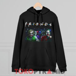 Joker In Car Friends Halloween Shirt 4 Joker In Car Friends Halloween Black Hoodie