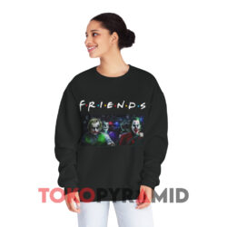 Joker In Car Friends Halloween Shirt 2 Joker In Car Friends Halloween Black Sweatshirt