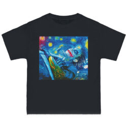 Joker Starry Night Art Shirt 5 Joker Starry Night Art T shirt