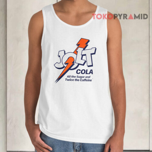 Jolt Cola Shirt All The Sugar And Twice The Caffeine Tank Top Jolt Cola Shirt All The Sugar And Twice The Caffeine Tank Top