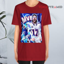 Josh Allen Bills Mafia MVP Shirt 3 Josh Allen Bills Mafia Mvp Red T shirt