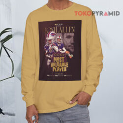 Josh Allen In The Mvp Most Valuable Player Buffalo Bills Long sleeved