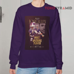 Josh Allen In The Mvp Most Valuable Player Buffalo Bills Sweatshirt