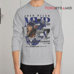 Josh Allen Mvp Quarterback Signature Nfl Long sleeved