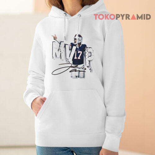 Josh Allen Nfl Mvp Signature Hoodie