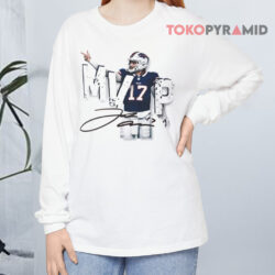 Josh Allen NFL MVP Signature Shirt 3 Josh Allen Nfl Mvp Signature Long sleeved