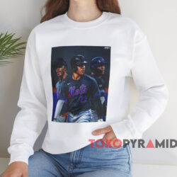 Juan Soto New York Mets Poster Shirt 3 Juan Soto New York Mets Poster Shirt White Sweatshirt