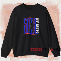 Juan Soto NY Mets Graphic Shirt 4 Juan Soto Ny Mets Graphic Shirt Black Sweatshirt