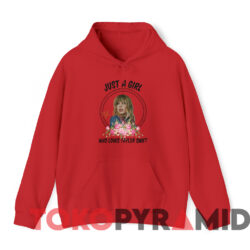 Just A Girl Who Loves Taylor Swift T-Shirt 3 Just A Girl Who Loves Taylor Swift T shirt Red Hoodie
