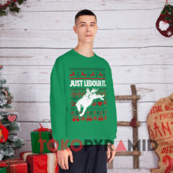 Just Ledoux It Ugly Christmas Sweatshirt 2 Just Ledoux It Ugly Christmas Green Sweatshirt