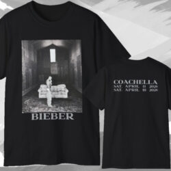 Justin Bieber Coachella 2026 Festival Merchandise Swag T shirt