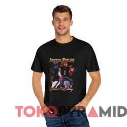 Justin Fields Welcome To Chicago Bears T shirt Black T shirt