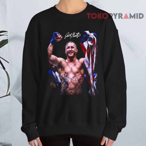 Justin Gaethje Against All Odds Black Sweatshirt