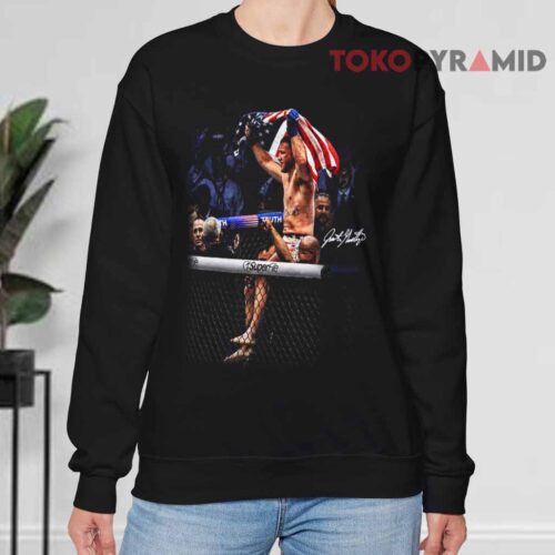 Justin Gaethje American Made 2026 Black Sweatshirt